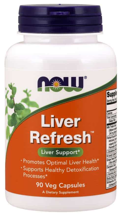 NOW FOODS Liver Refresh (Wsparcie Zdrowia Wątroby) 90 kapsułek wegetariańskich