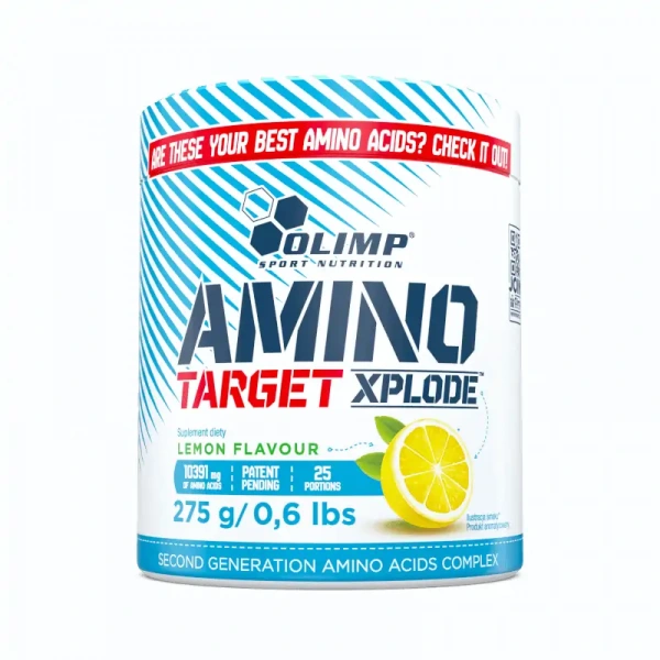 OLIMP Amino Target Xplode (Kompleks Aminokwasów, Regeneracja) 275g Cytryna