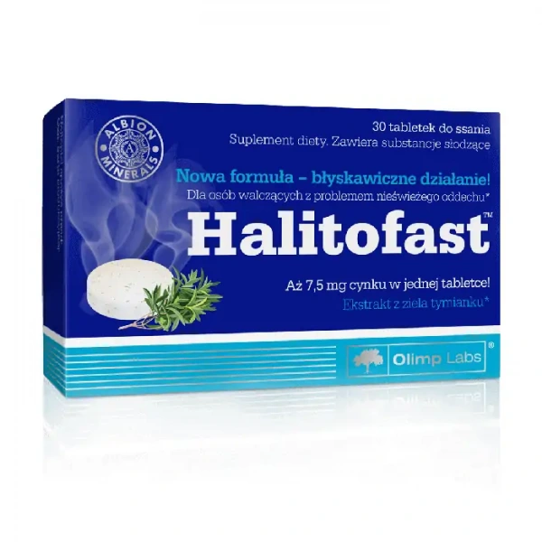 OLIMP Halitofast (Problem z nieświeżym oddechem) 30 Tabletek do ssania