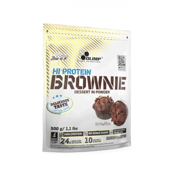 OLIMP Hi Protein Brownie 500g Chocolate