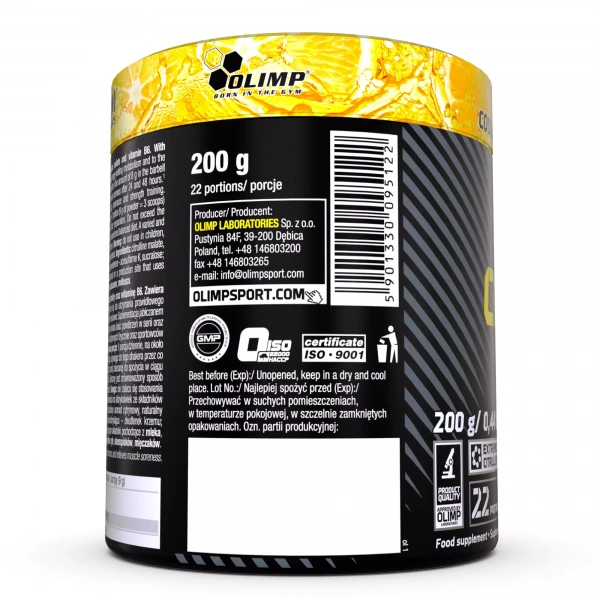 OLIMP Citrulline Malate (pre-workout citrulline malate) 200 g Cooling sour lemonade