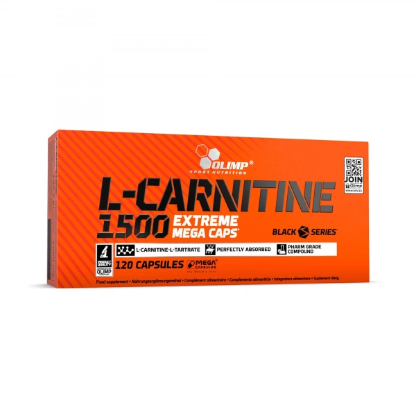 OLIMP L-CARNITINE 1500 EXTREME MEGA CAPS 120 Capsules