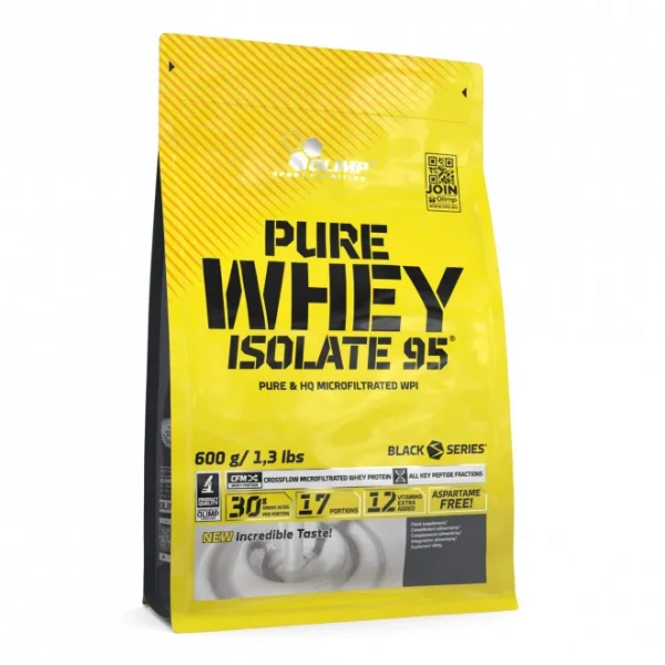 OLIMP PURE WHEY ISOLATE 95 (Izolat Białka) 600g Jogurt wiśniowy