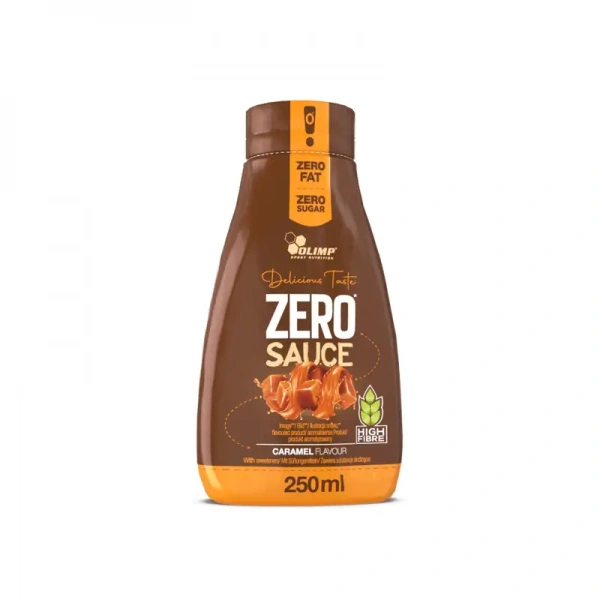OLIMP Sos Zero Sauce 250ml Karmel