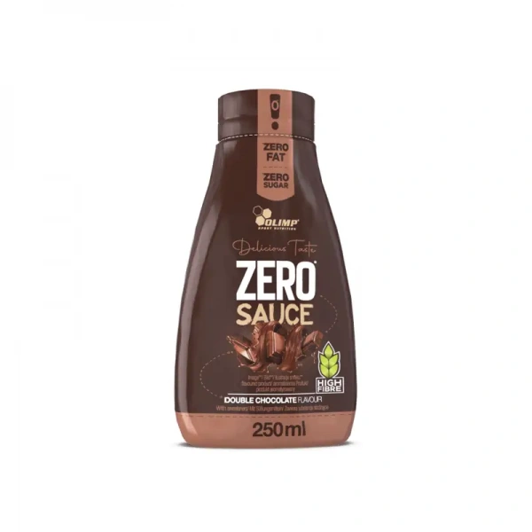 OLIMP Sos Zero Sauce 250ml Podwójna Czekolada