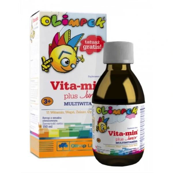 OLIMP Vita-Min Plus JUNIOR (Multivitamina dla Dzieci) Syrop 150ml