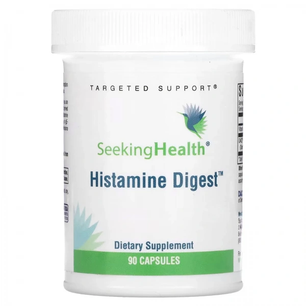 SEEKING HEALTH Histamine Digest (Dawniej: Histamine Block - Wsparcie Trawienia)- 90 Kapsułek. Suplement diety