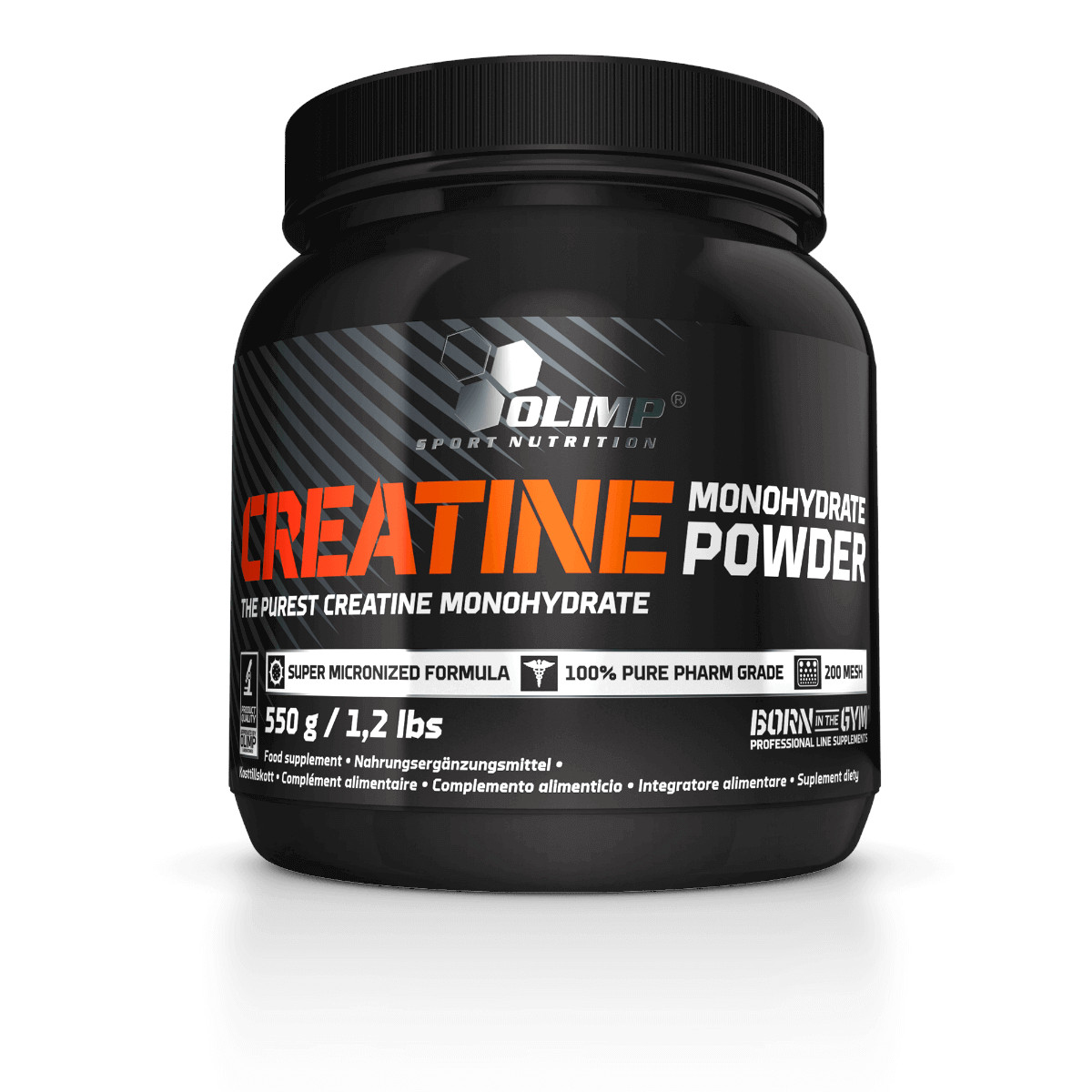 OLIMP CREATINE MONOHYDRATE POWDER (MONOHYDRAT KREATYNY)  550g