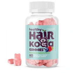 OSTROVIT Healthy Hair Koala Gummies 60 Żelków Jagodowo-malinowych