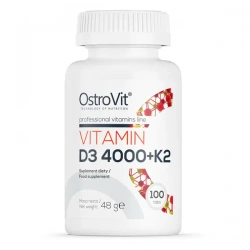 OSTROVIT Witamina D3 4000 + K2 100 Tabletek