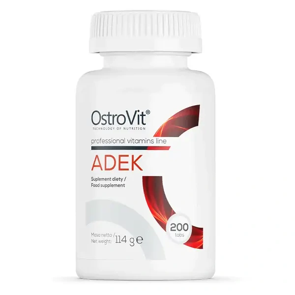 OSTROVIT ADEK (Witaminy A, D, E, K) 200 Tabletek