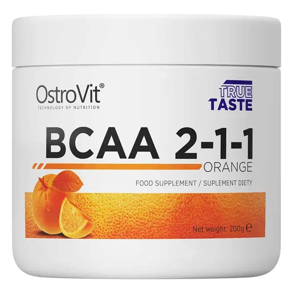 OSTROVIT BCAA 2-1-1 200g Pomarańcz