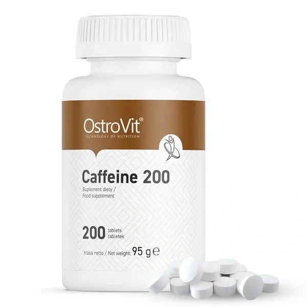 OSTROVIT Caffeine 200 (Kofeina) 200 Tabletek