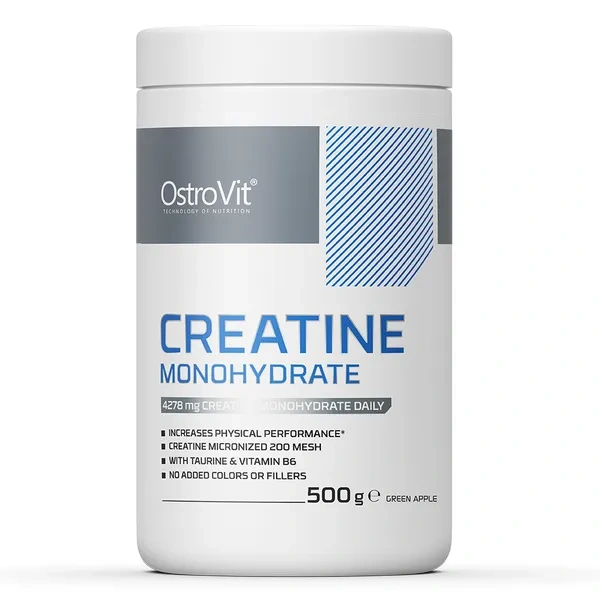 OSTROVIT Supreme Pure Creatine Monohydrate 500g Green apple