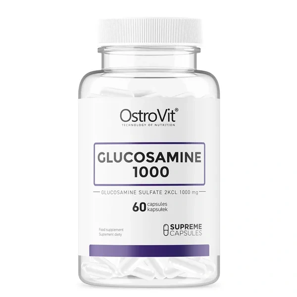OSTROVIT Glucosamine 1000mg (Cartilage, Joints, Tendons) 60 Capsules