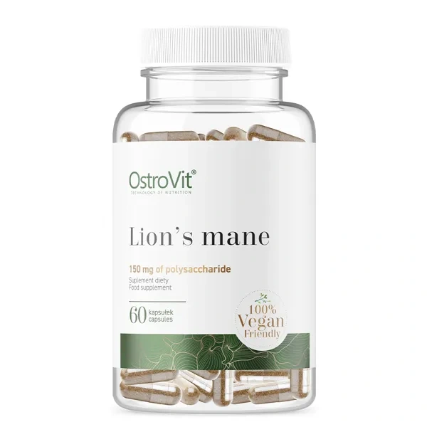 OSTROVIT Lion's Mane 60 Vegan Capsules