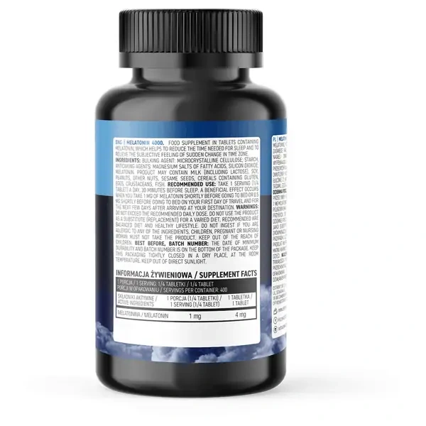 OSTROVIT Melatonina 4mg (Wsparcie snu) 100 Tabletek