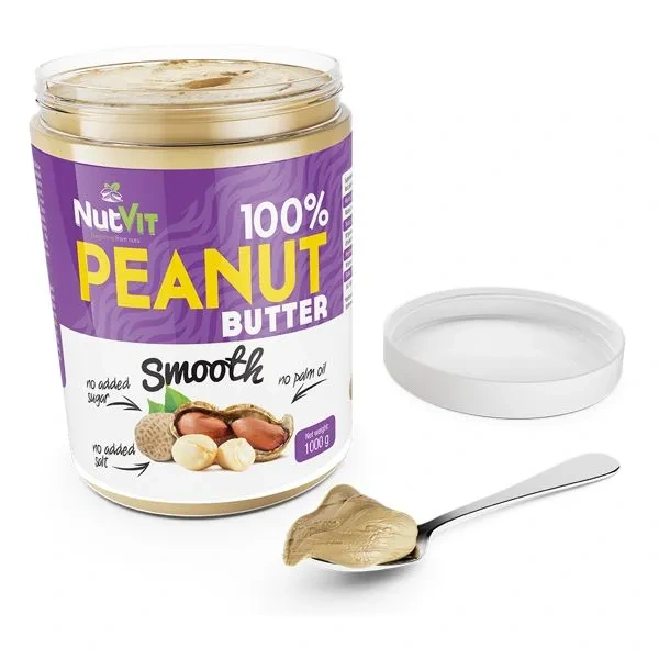 OSTROVIT 100% Peanut Butter 1000g NutVit - Smooth