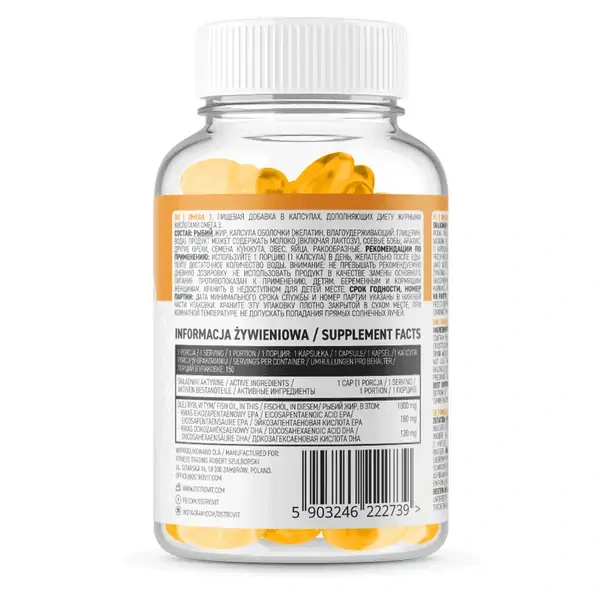 OSTROVIT Omega 3 (EPA DHA + Vitamin E) - 150 caps