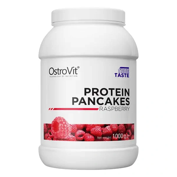 OSTROVIT Protein Pancakes (Naleśniki na bazie mąki owsianej) 1000g Malina