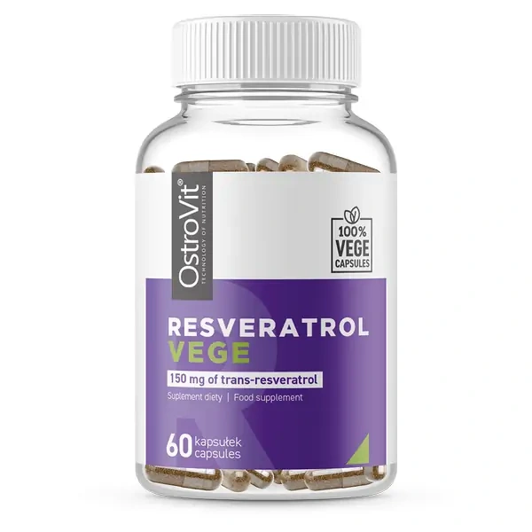 OSTROVIT Resveratrol Vege 60 Vegetarian Capsules