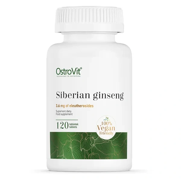OSTROVIT Siberian ginseng (Żeń-Szeń Syberyjski) 120 Tabletek