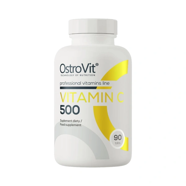 OSTROVIT Vitamina C 500 (odporność, antyoksydanty) 90 kapsułek