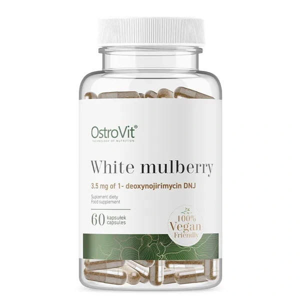 OSTROVIT White Mulberry (Morwa biała, Metabolizm) 60 Kapsułek