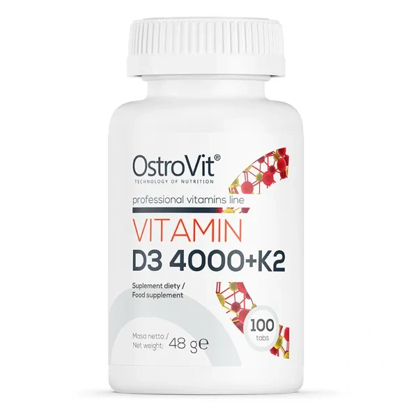 OSTROVIT Vitamin D3 4000 + K2 100 tablets