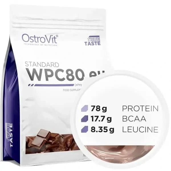 OSTROVIT WPC80.eu (Whey Protein Concentrate) 2270g Chocolate