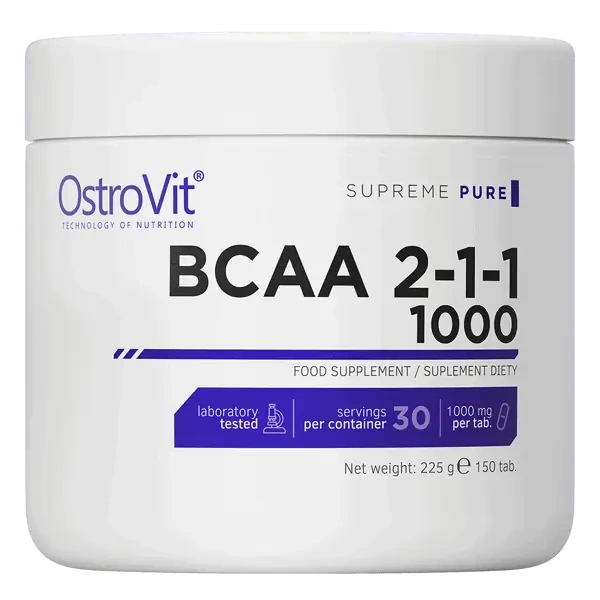 OSTROVIT BCAA 2-1-1 1000 150 tabletek