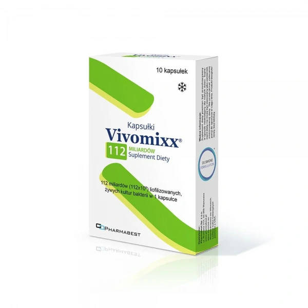 VIVOMIXX 112 (Utrzymanie zdrowej flory jelitowej) 10 Kapsułek