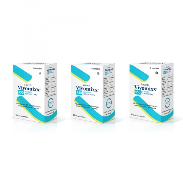 VIVOMIXX Probiotyk 3 x 10 saszetek (pełna miesięczna kuracja)