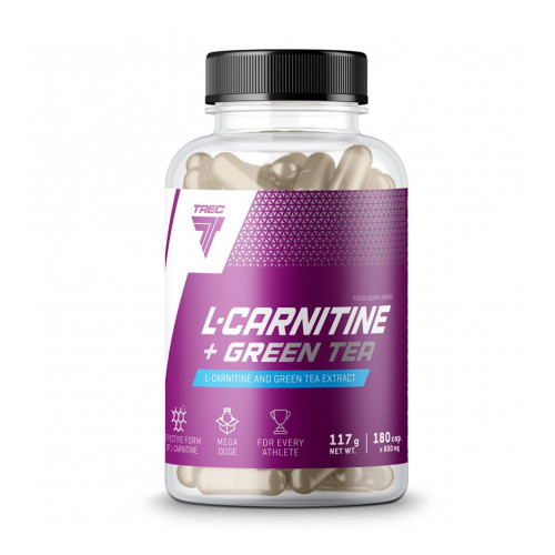 TREC L-Carnitine + Zielona Herbata 180 Kaps