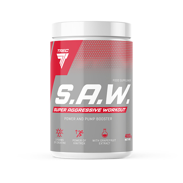 TREC S.A.W. Proszek 400g Wiśnia-Grejpfrut