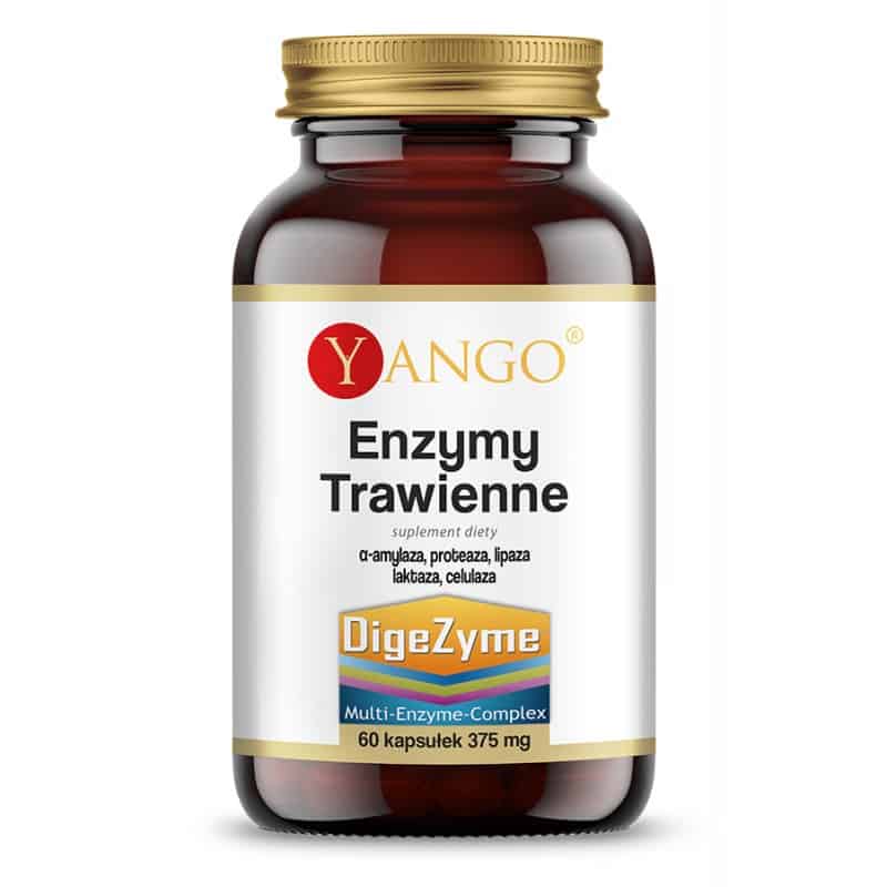YANGO Enzymy Trawienne 60 Kapsułek wegańskich