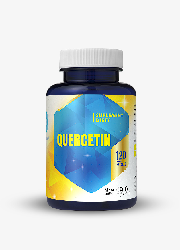HEPATICA Quercetin 316mg (Kwercetyna) 120 Kapsułek roślinnych