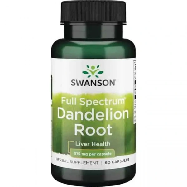 SWANSON Dandelion Root 60 Kapsułek