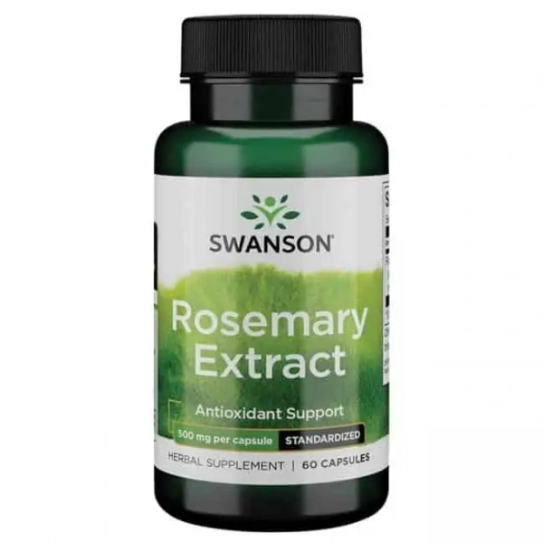 SWANSON Rosemary Extract (Przeciwutleniacz) 60 Kapsułek