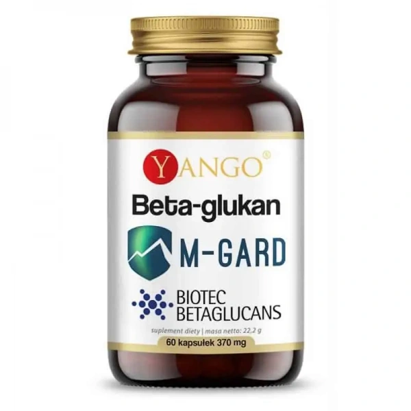 YANGO Beta-glukan M-GARD 60 Kapsułek wegetariańskich