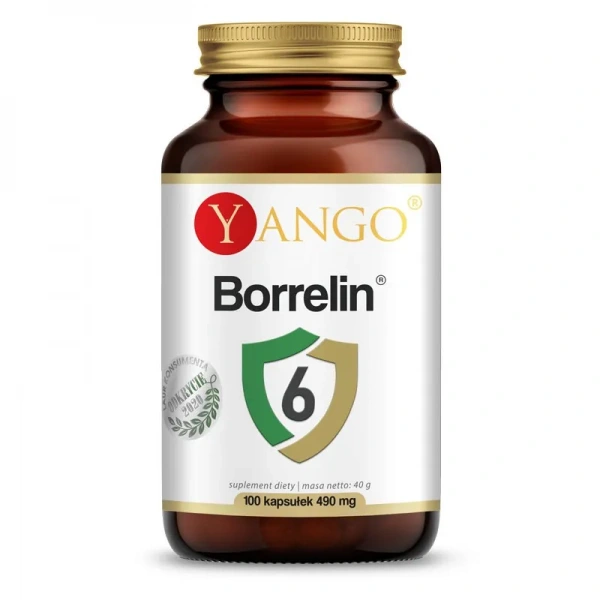 YANGO Borrelin 6™ wsparcie przy boreliozie - 100 kapsułek wegańskich