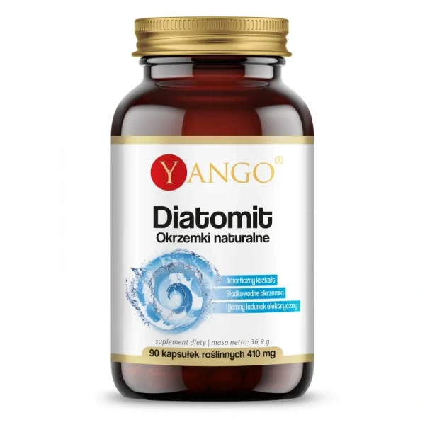 YANGO Diatomite (Natural diatoms, digestion, hair and nails) 90 capsules