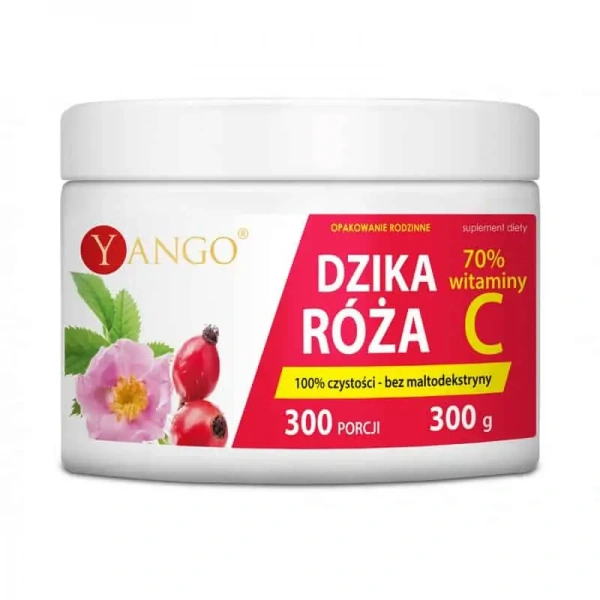 YANGO Rose Hip Extract (Natural Source of Vitamin C) Powder 300g