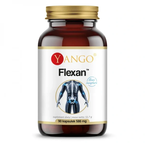 YANGO Flexan™ (Wsparcie dla stawów, kości i tkanki chrzęstnej) 90 Kapsułek