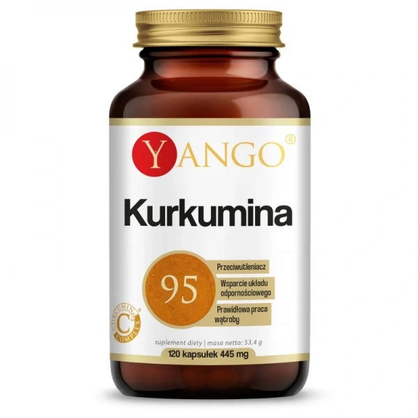 YANGO Kurkumina 95™ - 120 kapsułek wegetariańskich