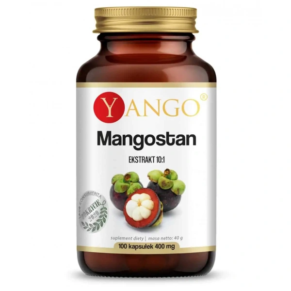 YANGO Mangosteen Extract 90 Vegan Capsules