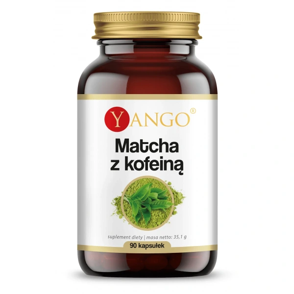 YANGO Matcha + Caffeine (Focus, Concentration) 90 Vegan Capsules