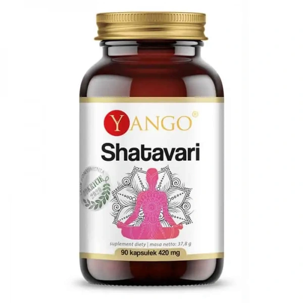 YANGO Shatavari Extract 90 Vegetarian Capsules
