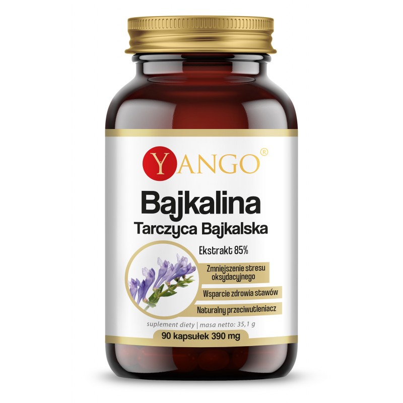 YANGO Bajkalina (Tarczyca bajkalska) - 90 kapsułek wegetariańskich